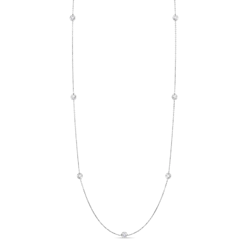 Trendy necklaces for casual day wear -Diamonds by the Inch  Necklace