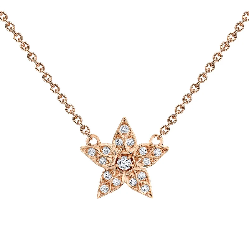 Affordable gold necklaces for women -Lily Artisan Pave Pendant Necklace