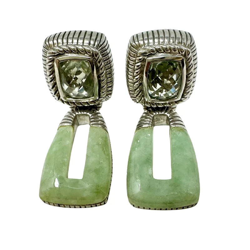 Drop earrings with diamonds-Judith Ripka Earrings