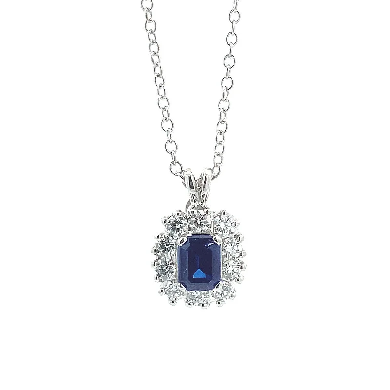 Stylish necklaces for prom nights -Sapphire Necklace