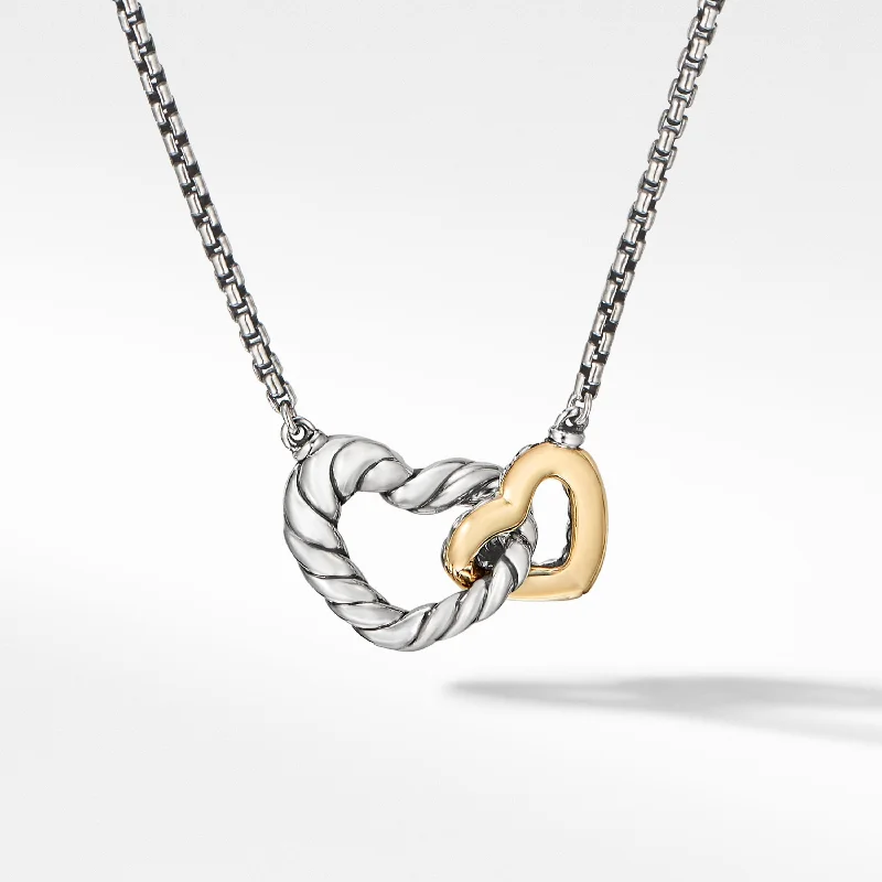 Necklaces for special occasions -Interlocking Heart Necklace