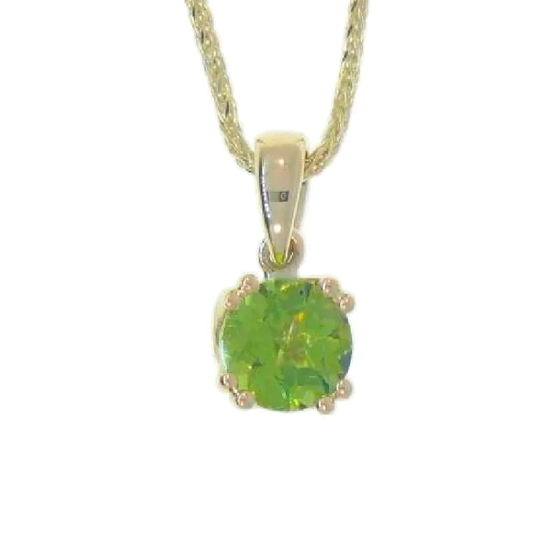 Necklace sets for weddings -Peridot Necklace