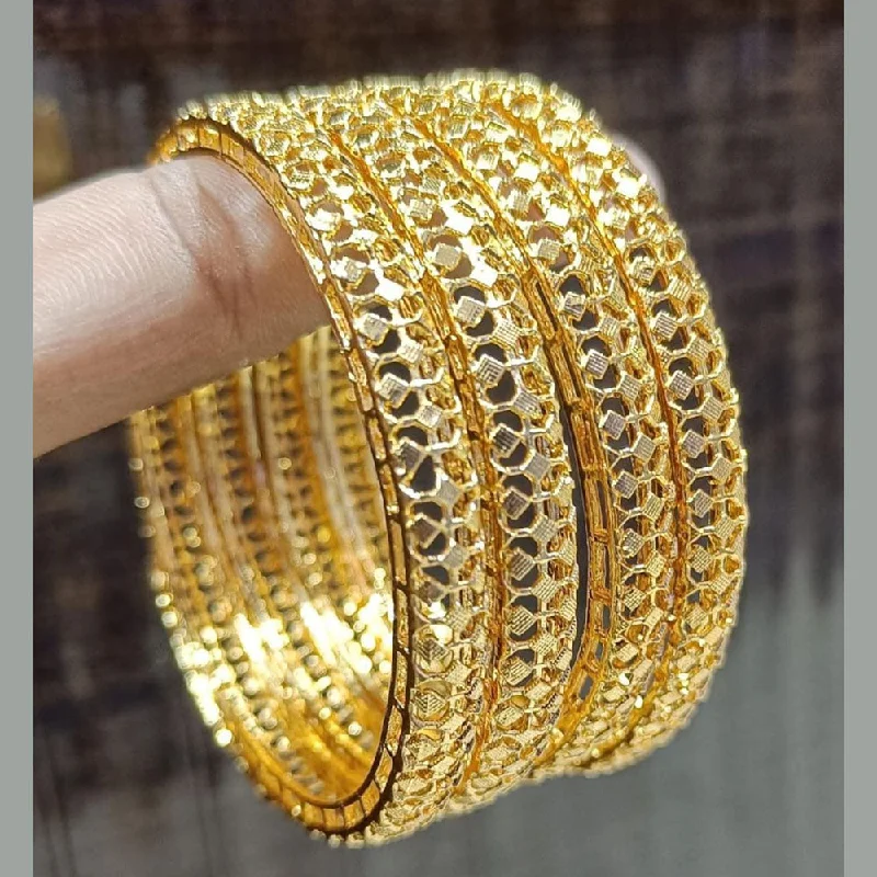 Matching bangle sets for couples -Manisha Jewellery Gold Plated Bangle Set