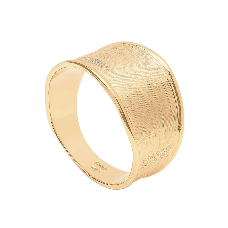 Bold men’s rings with stone designs -Lunaria Small Band