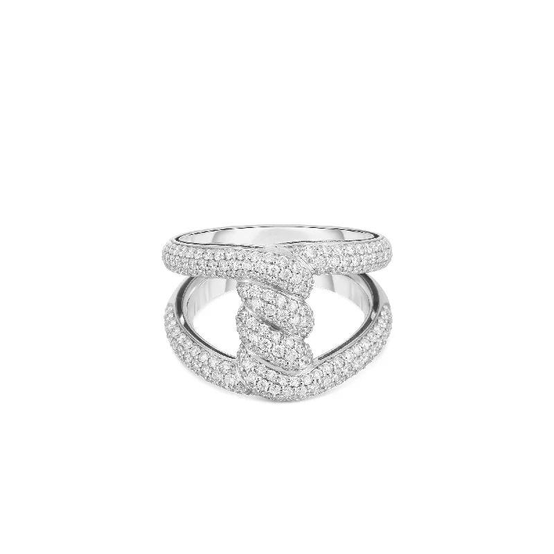 Bold rings for men with designs -Diamond Cialoma Ring