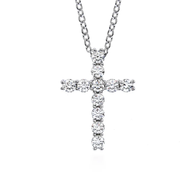 Necklaces with spiritual symbols -Whimsical Cross Pendant Necklace